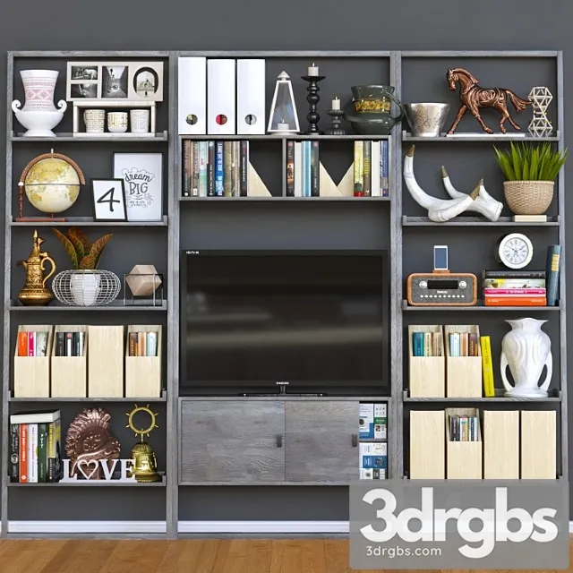 Tvshelf-62 3D Model Download