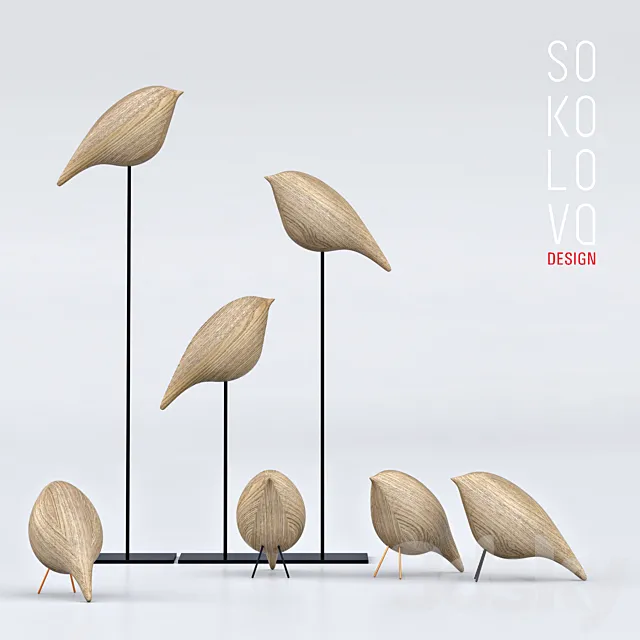 Tweety by SOKOLOVA design 3D Model Tweety by SOKOLOVA design 3D Model