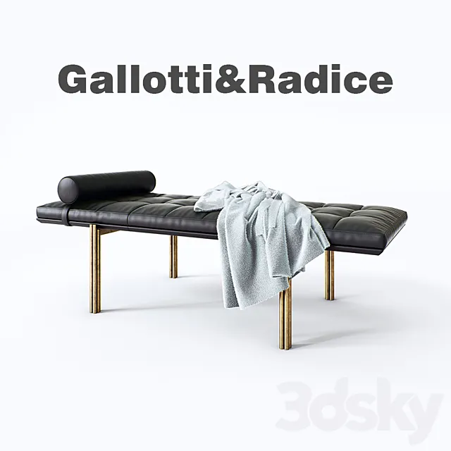 TWELVE-DAY BED 3DModel TWELVE-DAY BED 3DModel