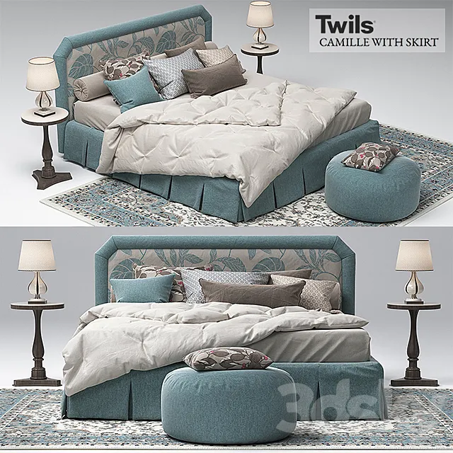 Twils Camille with skirt 3DModel Twils Camille with skirt 3DModel