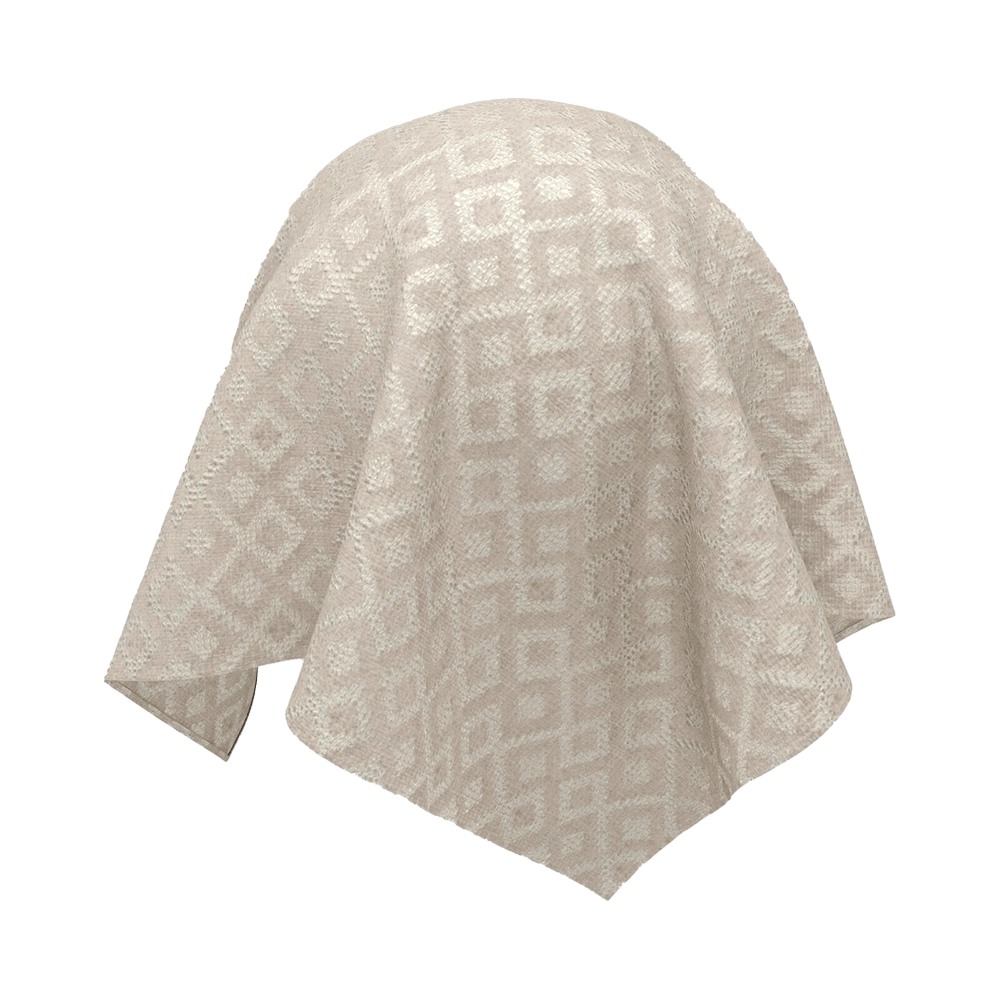 Twinbru – Geometric Natural Jacquard 3663999 3D Model