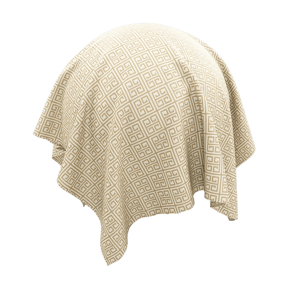 Twinbru – Geometric White Jacquard 2231792 3D Model