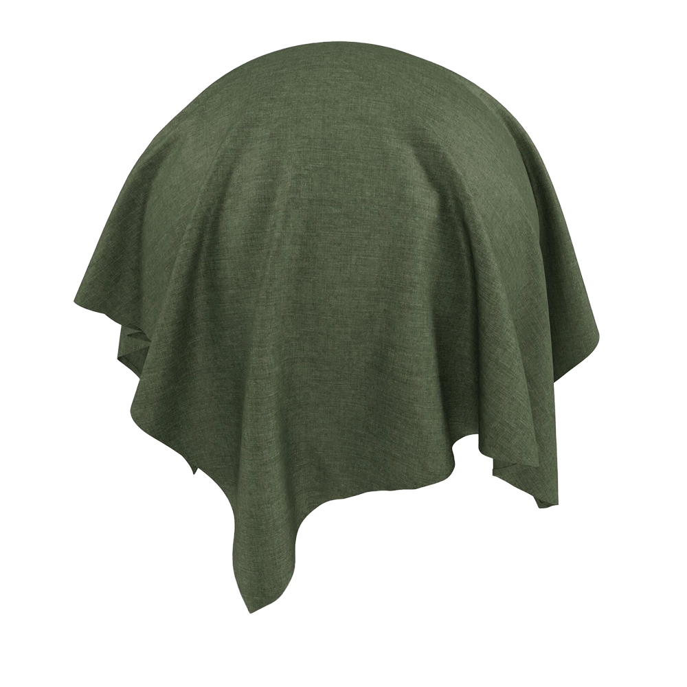 Twinbru – Plain Green Velvet 2272319 3D Model
