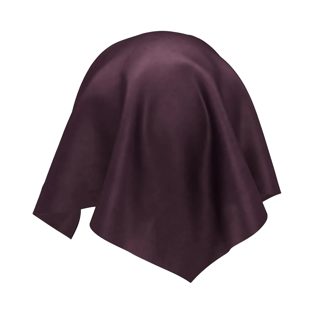 Twinbru – Plain Purple Suede 2848781 3D Model