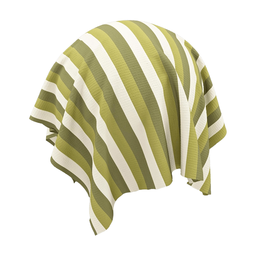 Twinbru – Stripe Green Jacquard 2031817 3D Model