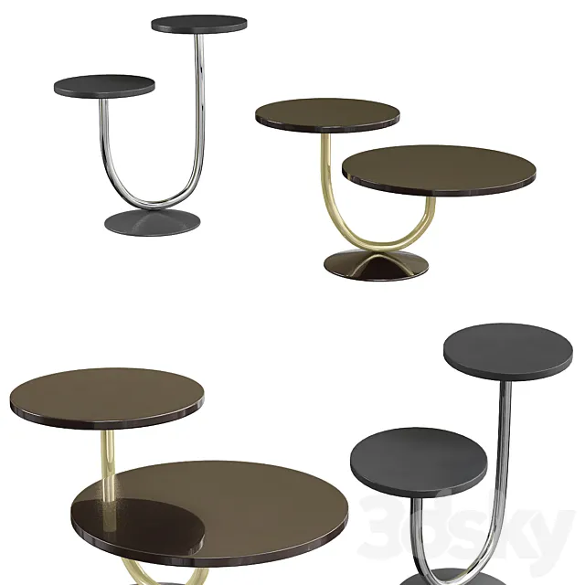 Twins table 3D Model Twins table 3D Model