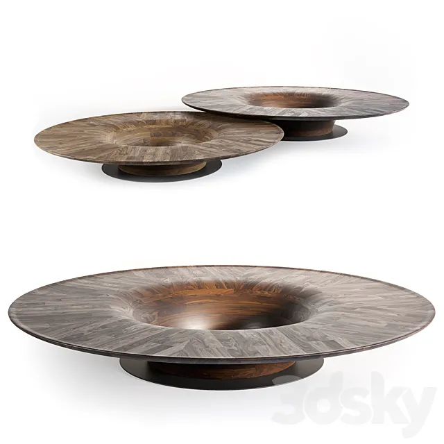 TWIST COFFEE TABLES BY SOLLOS 3DModel