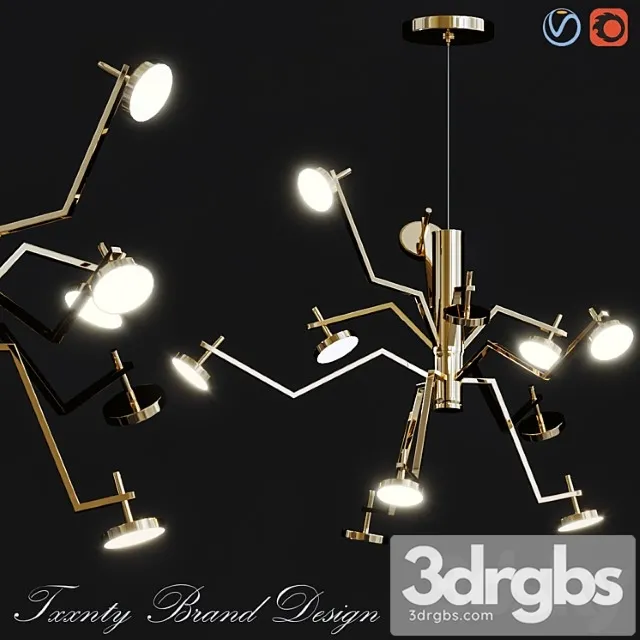 Txxnty brand design 3D Model Download