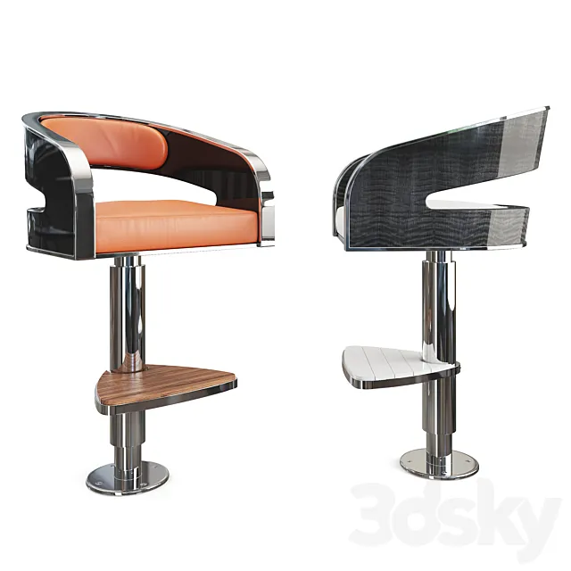 TYC-134 Bar Stool 3DModel