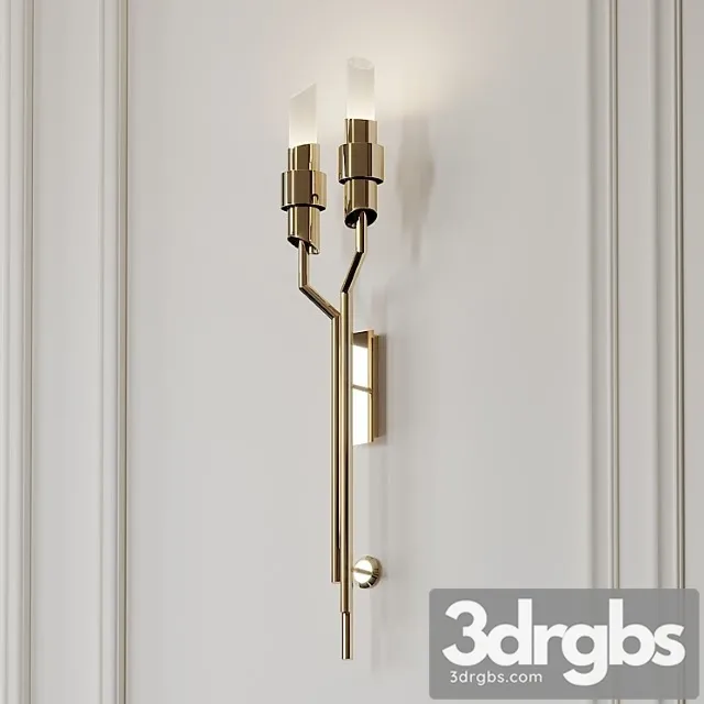 Tycho torch wall sconce by luxxu 3D Model Download