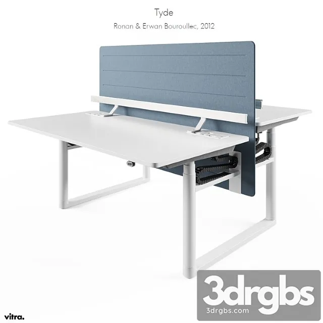 Tyde by ronan and erwan bouroullec 2 3D Model Download