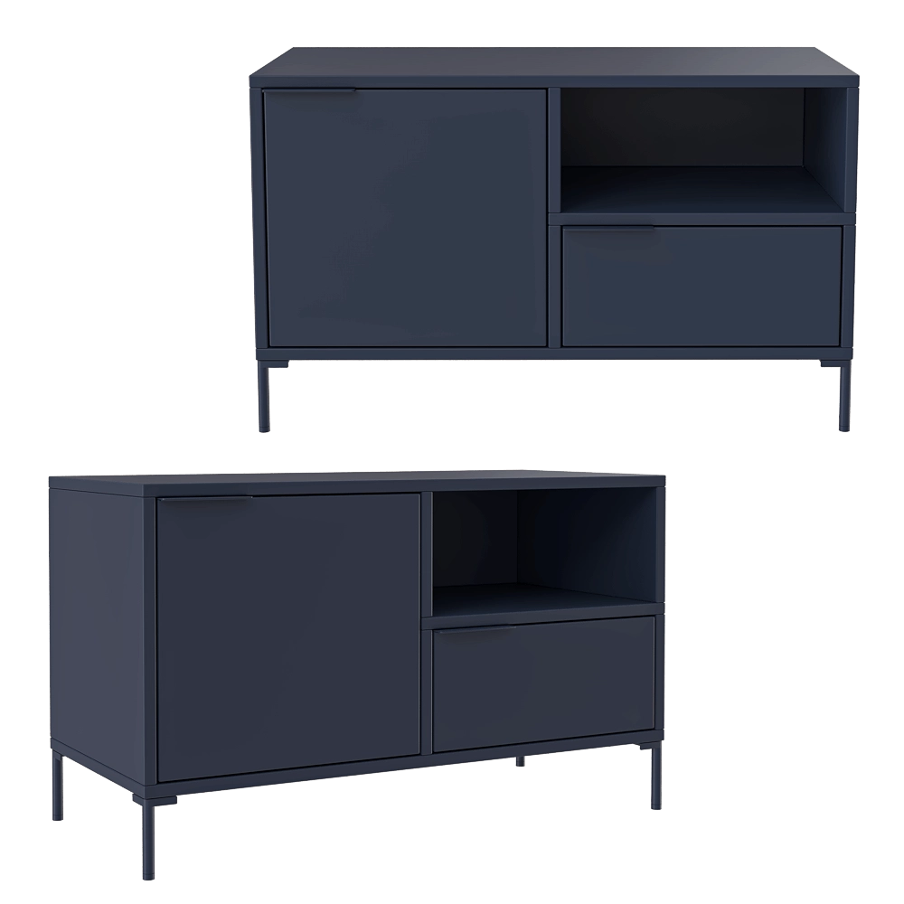 Tylko – Bedside table Midnight Blue 3D Model Tylko – Bedside table Midnight Blue 3D Model