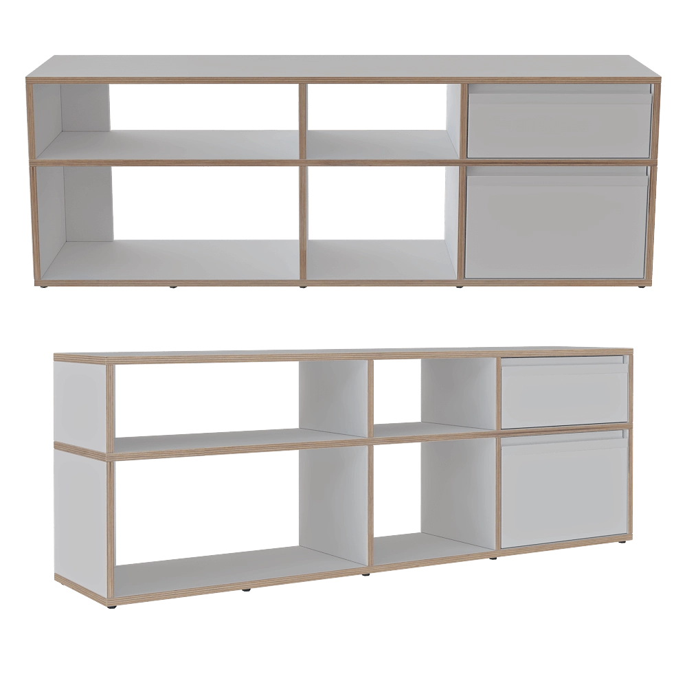 Tylko – Shoerack White 3D Model Tylko – Shoerack White 3D Model