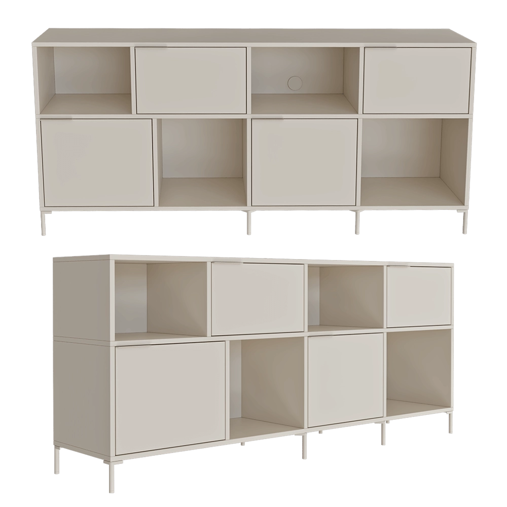 Tylko – Sideboard Cotton Beige 3D Model Tylko – Sideboard Cotton Beige 3D Model
