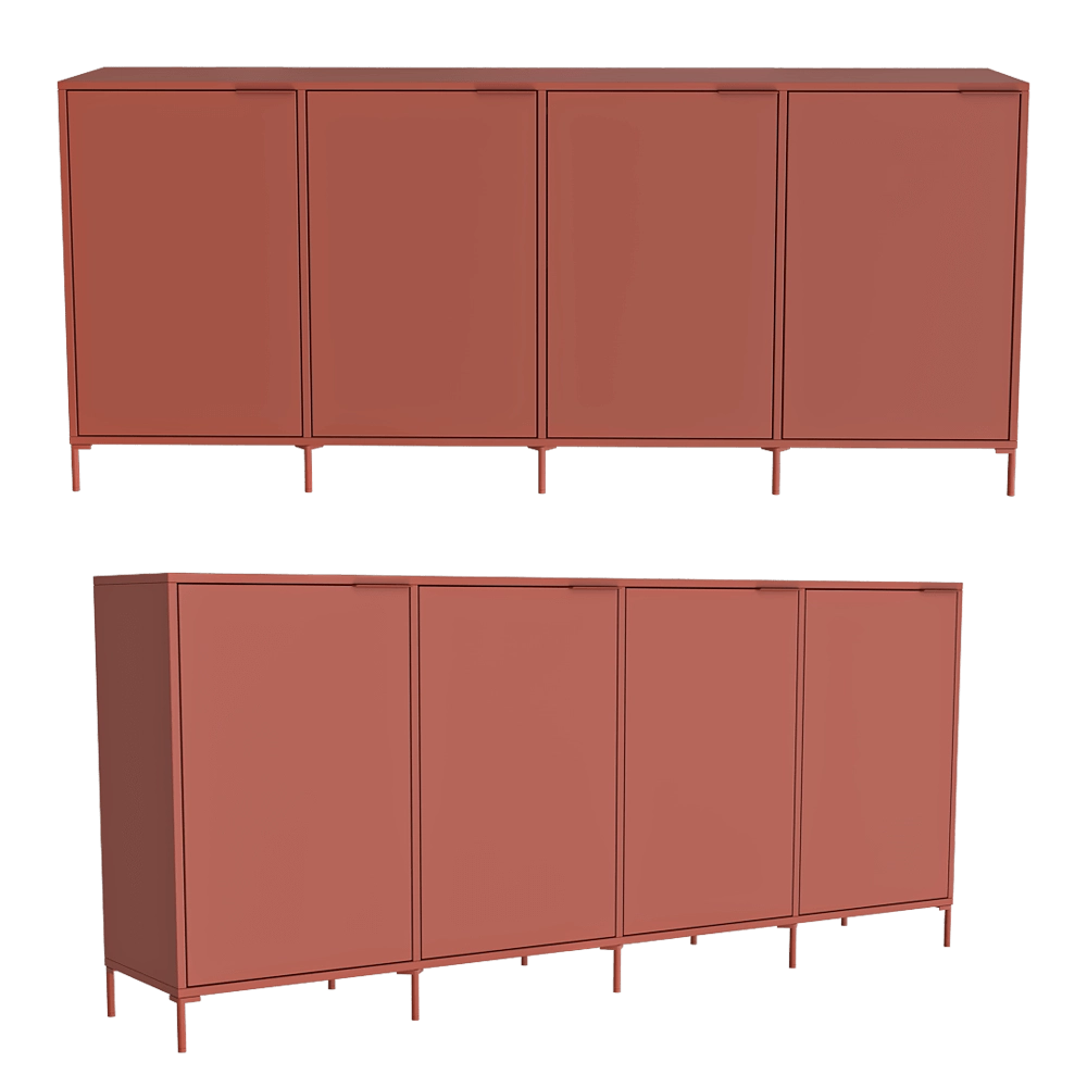 Tylko – Sideboard Type02 in Terracotta 3D Model
