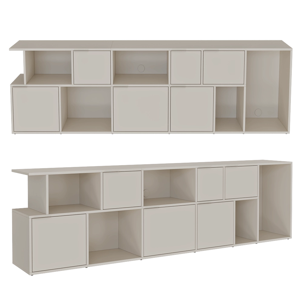 Tylko – TV Stand Cotton Beige 3D Model Tylko – TV Stand Cotton Beige 3D Model