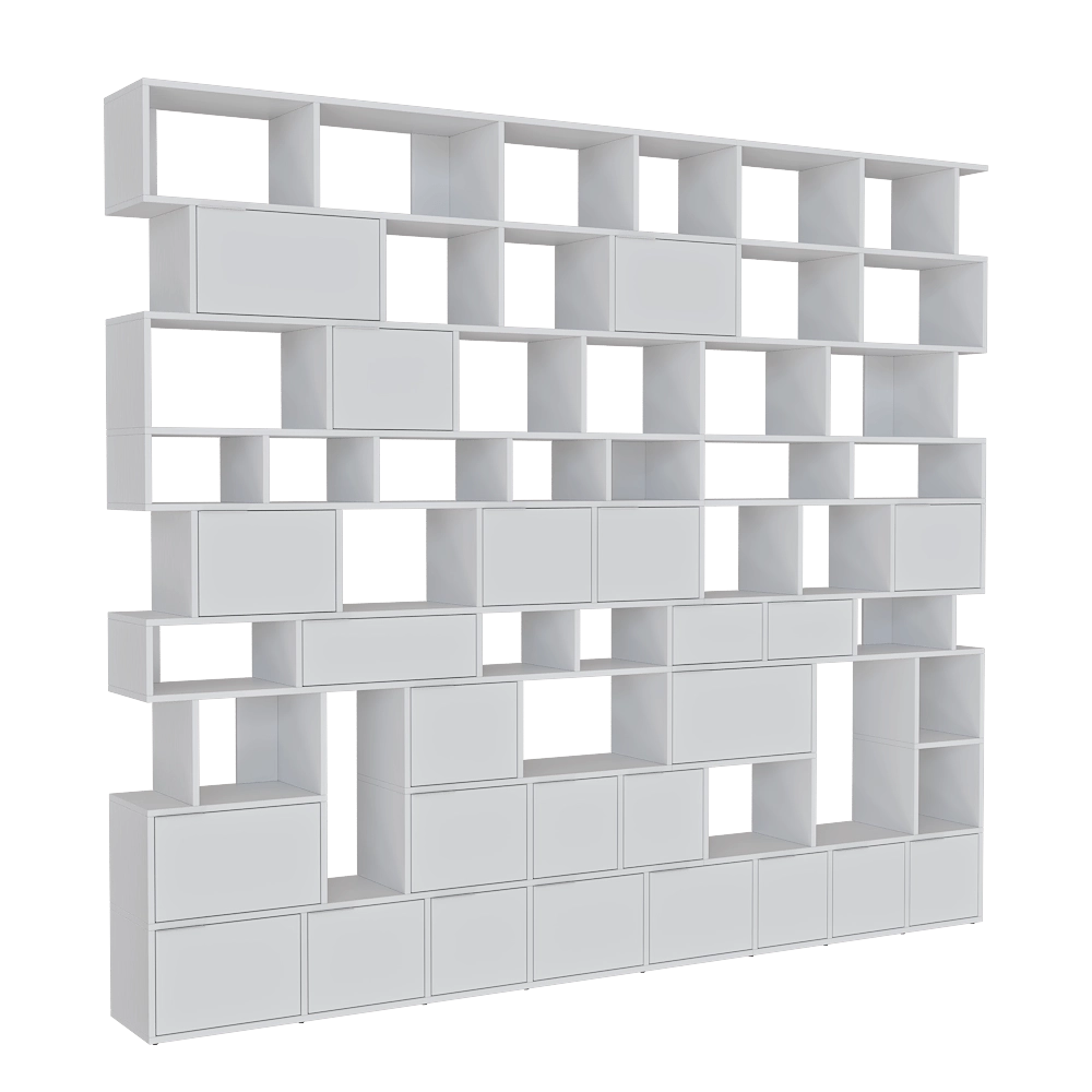 Tylko – Wall Storage White 3D Model Tylko – Wall Storage White 3D Model