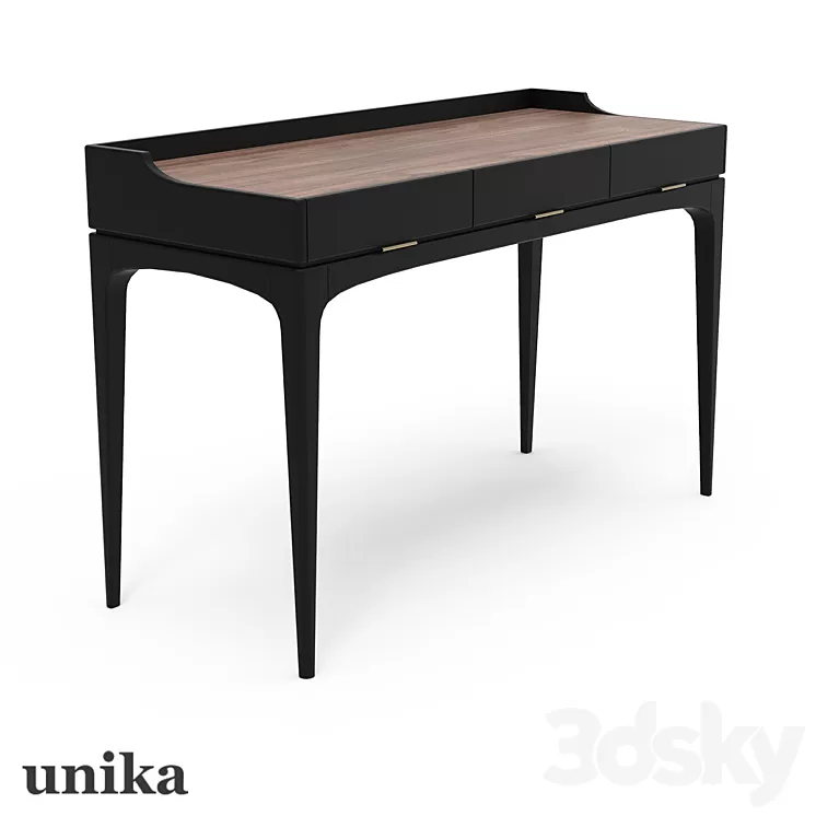 Tynd writing desk 3D Model Tynd writing desk 3D Model