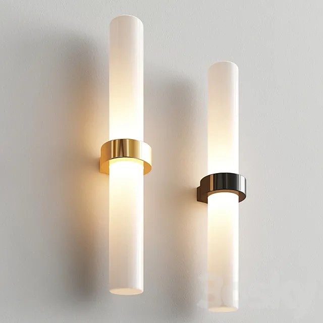 Typography Sconce 3D Model