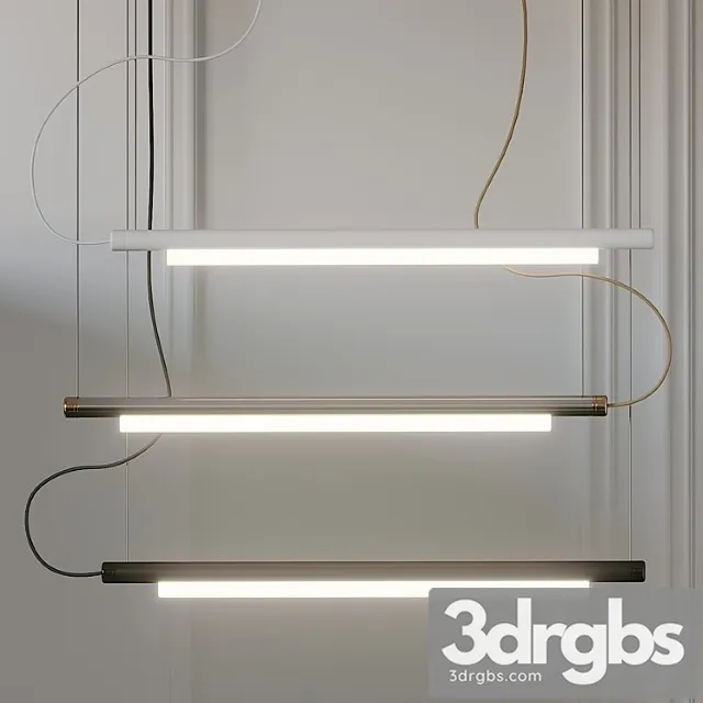 Tyson pipeline 125 andlight pendant lights 3D Model Download