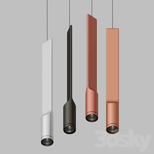 U & O Lamp by Jihe Studio 3D Model