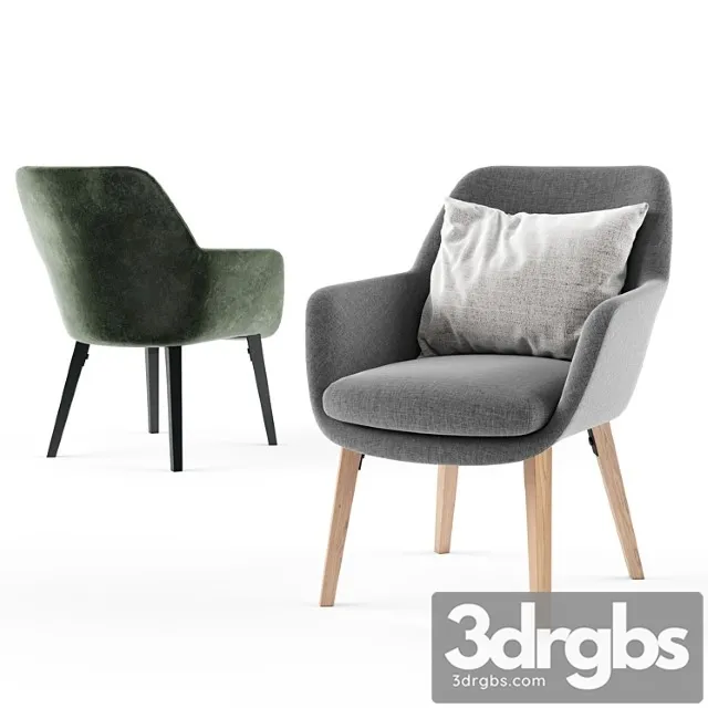 UDSBJERG Armchair 3D Model Download UDSBJERG Armchair 3D Model Download