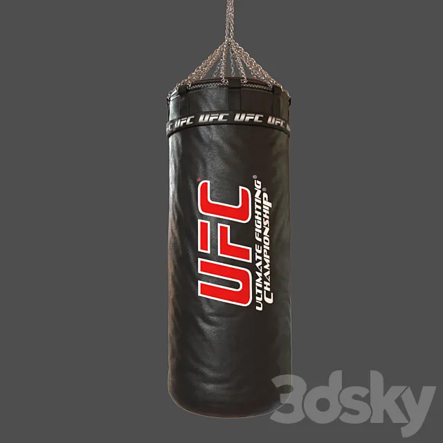 UFC Boxing Bag 3D Model