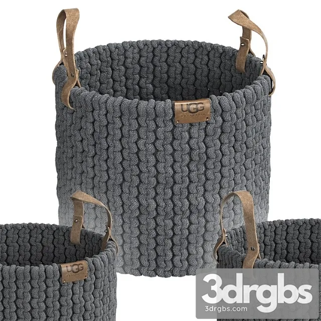 Ugg tulum laundry basket 3D Model Download