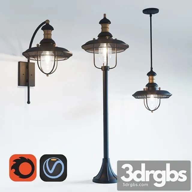 Ulichnyie Svietil Niki Maytoni 3D Model Download