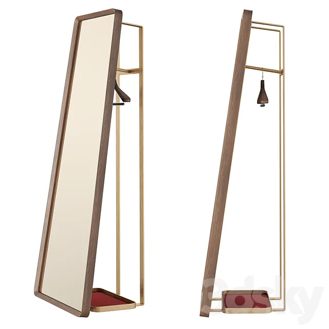 Ulivi Salotti Marion Large Mirror 3D Model