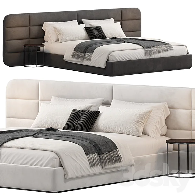 ULIVI SALOTTI Via Etruria Bed 3DModel ULIVI SALOTTI Via Etruria Bed 3DModel