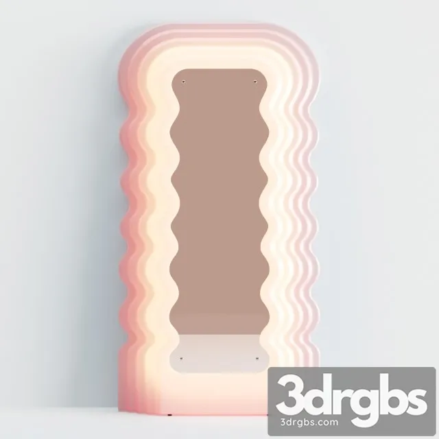 Ultrafragola Memphis Mirror 3D Model Download