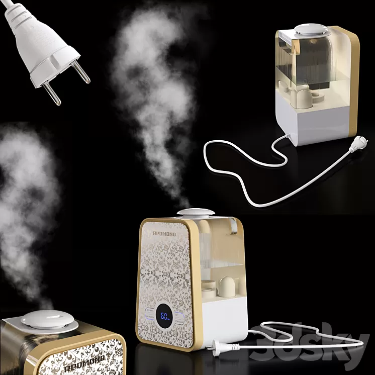 Ultrasonic Humidifier Redmond Rhf-3305 3D Model