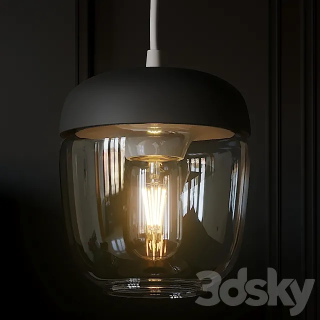 UMAGE Acorn Pendant Light 3D Model UMAGE Acorn Pendant Light 3D Model
