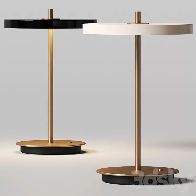 Umage Asteria Move Table Lamp 3D Model