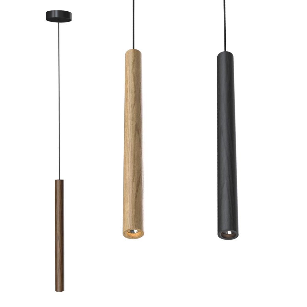 UMAGE – Pendant lamp Chimes tall 3D Model