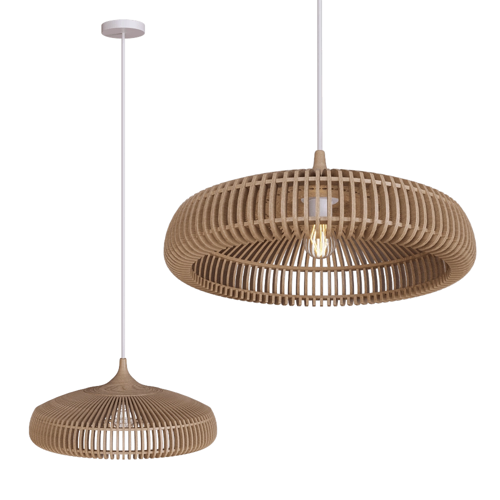 UMAGE – Pendant lamp Clava Dine Wood 3D Model UMAGE – Pendant lamp Clava Dine Wood 3D Model