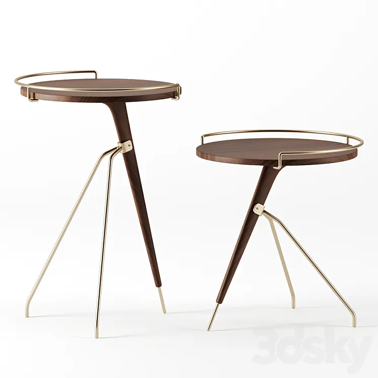 Umanoff Side Table by Menu 3D Model Free Download