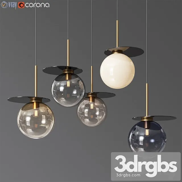 Umbra Glass Pendant By Bomma 3D Model Download