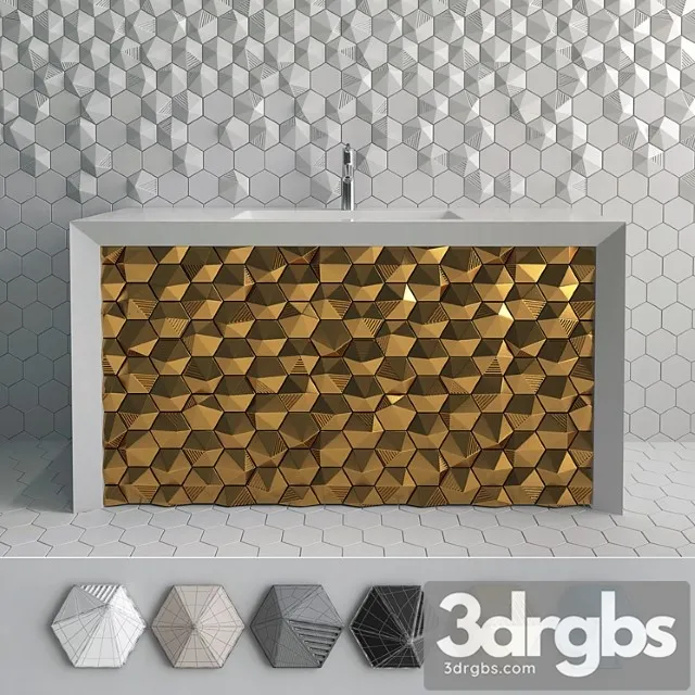 Umbrella Equipe Ceramicas 3D Model Download