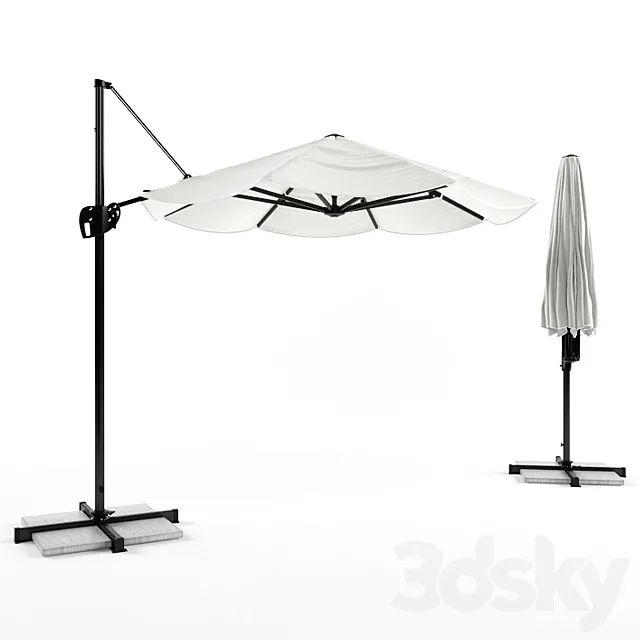 Umbrella Octagonal 3DModel