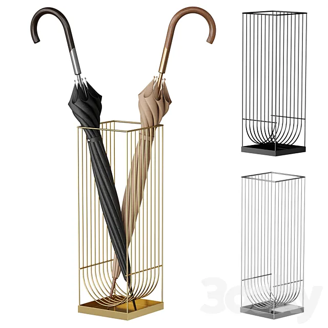Umbrella stand Curva AYTM 3D Model Umbrella stand Curva AYTM 3D Model