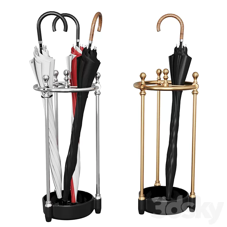 Umbrella stand Eichholtz 109309 Artman 3D Model Umbrella stand Eichholtz 109309 Artman 3D Model