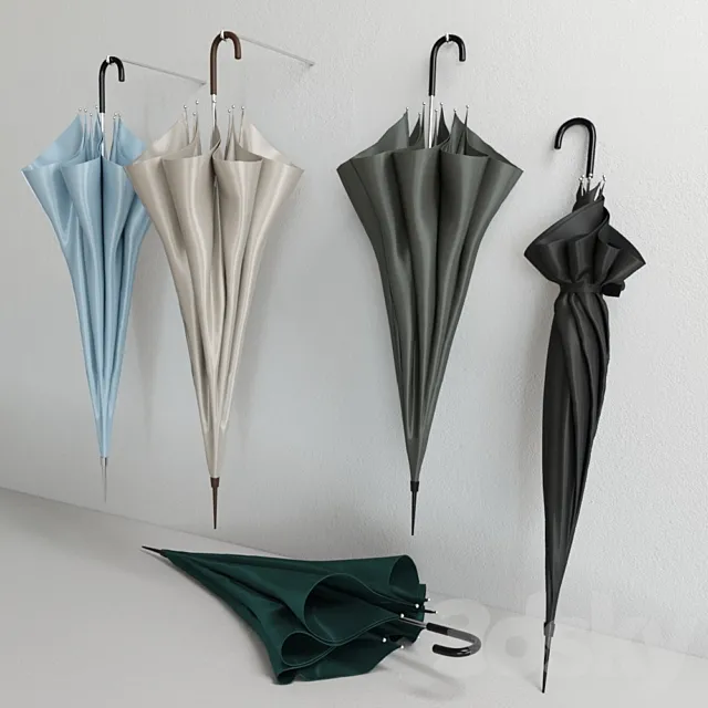 Umbrellas 3D Model Umbrellas 3D Model