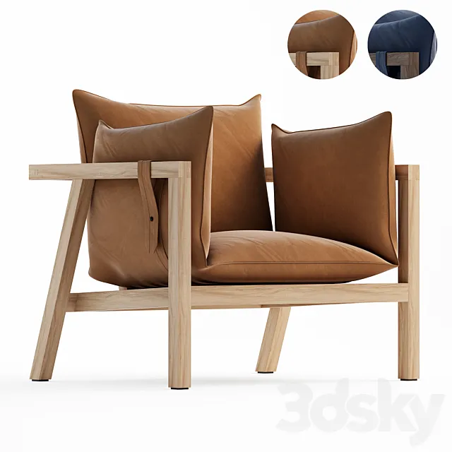 Umomoku Armchair Outdoor 3DModel Umomoku Armchair Outdoor 3DModel