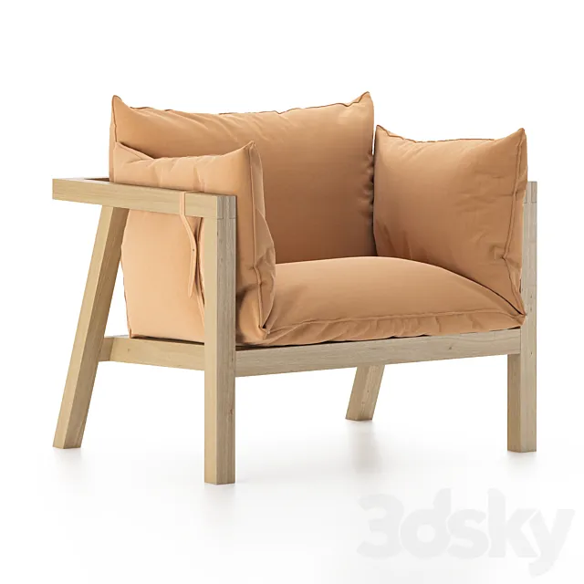 Umomoku Garden Armchair 3D Model