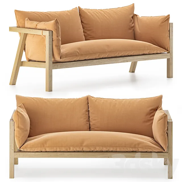 Umomoku Garden Sofa 3D Model