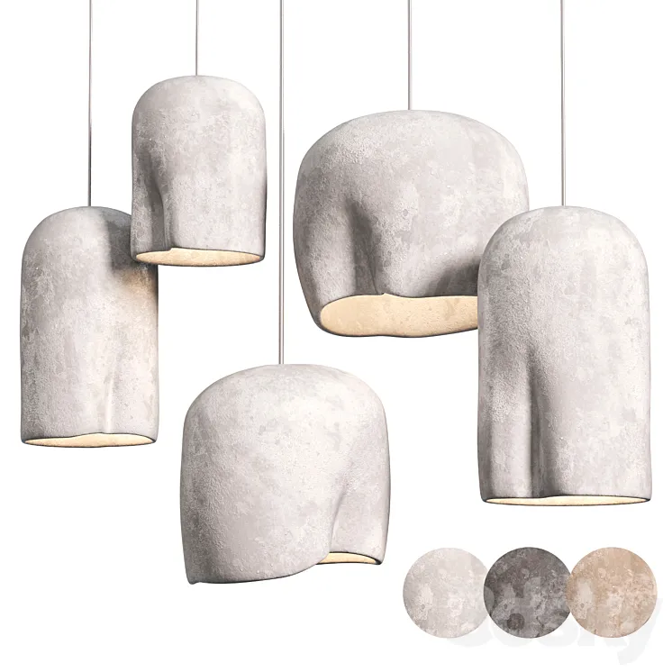 Unai Pendant Light by Arkossa 3D Model Free Download