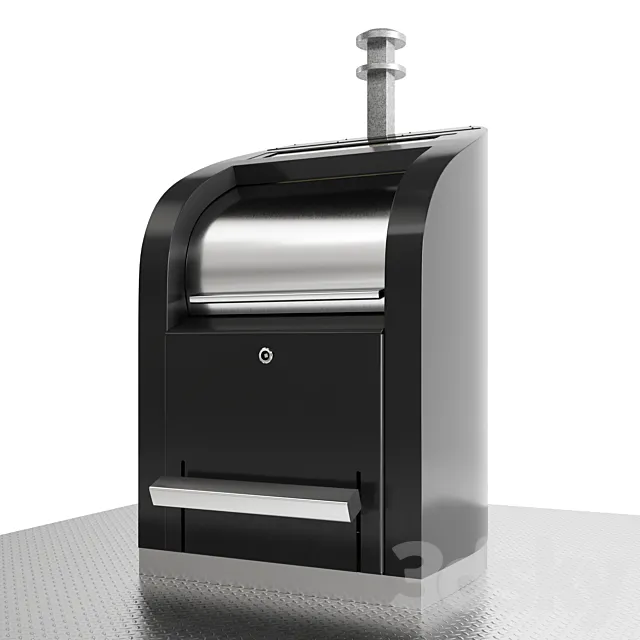 Underground waste container 3D Model Underground waste container 3D Model