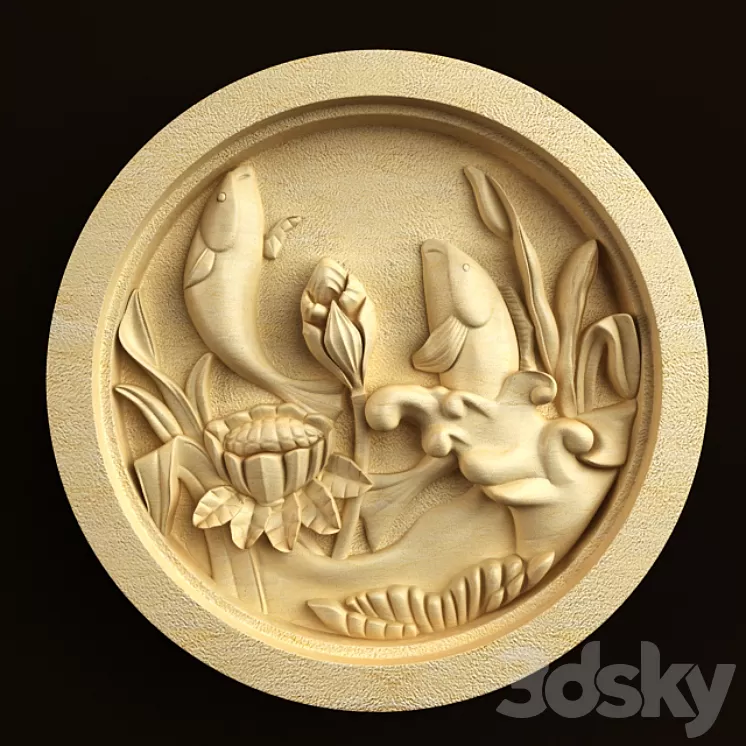 Underwater Relief 01 3D Model Underwater Relief 01 3D Model